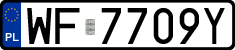 License plates of Poland, Regular car plates