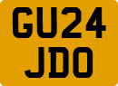 License plate of the United Kingdom, 2001 year system