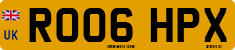 License plate of the United Kingdom, 2001 year system