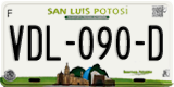 San Luis Potosí, Cars (AAA-000-A)