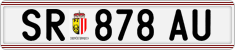 License plate of Austria, Regular plates
