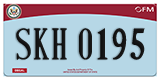 Federal license plates, Diplomatic