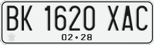 License plate of Indonesia, Regular plates