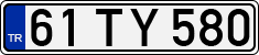 License plate of Turkey, Regular plates