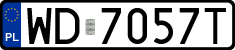 License plates of Poland, Regular car plates