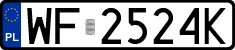 License plates of Poland, Regular car plates