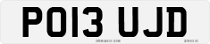 License plate of the United Kingdom, 2001 year system