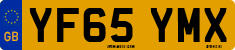 License plate of the United Kingdom, 2001 year system