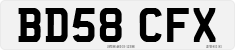License plate of the United Kingdom, 2001 year system