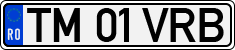 License plate of Romania, Regular plates