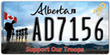 Alberta, Support our Troops (AB1234)
