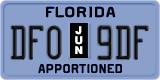 Florida, Apportioned (A12 34B)