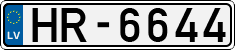 License plate of Latvia, Regular car plates