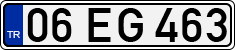 License plate of Turkey, Regular plates