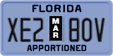 Florida, Apportioned (A12 34B)