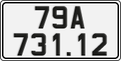 License plate of Vietnam, Cars