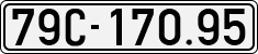 License plate of Vietnam, Cars
