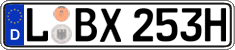 German license plate, Plates for oldtimers (type 