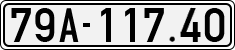 License plate of Vietnam, Cars