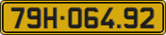 License plate of Vietnam, Commercial vehicles