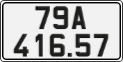 License plate of Vietnam, Cars