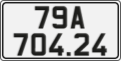 License plate of Vietnam, Cars