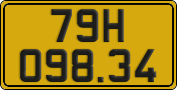 License plate of Vietnam, Commercial vehicles
