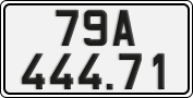 License plate of Vietnam, Cars