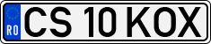 License plate of Romania, Regular plates