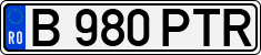 License plate of Romania, Regular plates