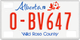 Alberta, Rental cars (X-AB123)