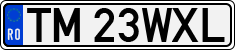 License plate of Romania, Regular plates