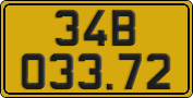License plate of Vietnam, Commercial vehicles