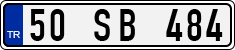 License plate of Turkey, Regular plates