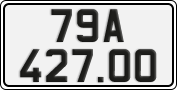 License plate of Vietnam, Cars