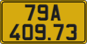 License plate of Vietnam, Commercial vehicles