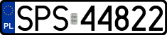 License plates of Poland, Regular car plates