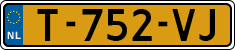 License plate of the Netherlands, Cars