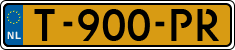 License plate of the Netherlands, Cars