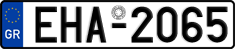 License plate of Greece, Cars