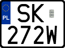 License plates of Poland, Special vehicles and motorcycles