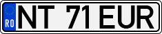 License plate of Romania, Regular plates