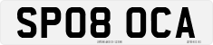 License plate of the United Kingdom, 2001 year system