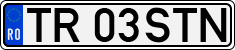 License plate of Romania, Regular plates