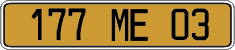 French license plate, FNI