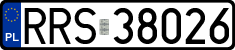License plates of Poland, Regular car plates