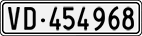 License plate of Switzerland, Cars