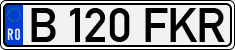 License plate of Romania, Regular plates