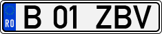 License plate of Romania, Regular plates