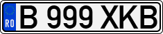 License plate of Romania, Regular plates